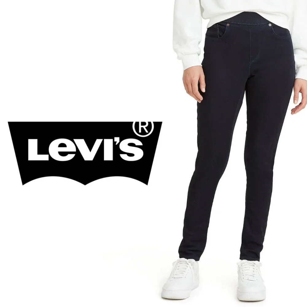 Levi's High Rise Ankle Straight Jeggings - Size 00 - Picture 1 of 7